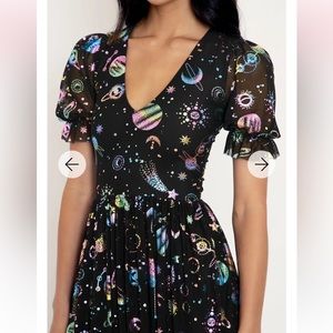 BlackMilk Rainbow Universe Stellar Dress- Limited. New in Original Packaging